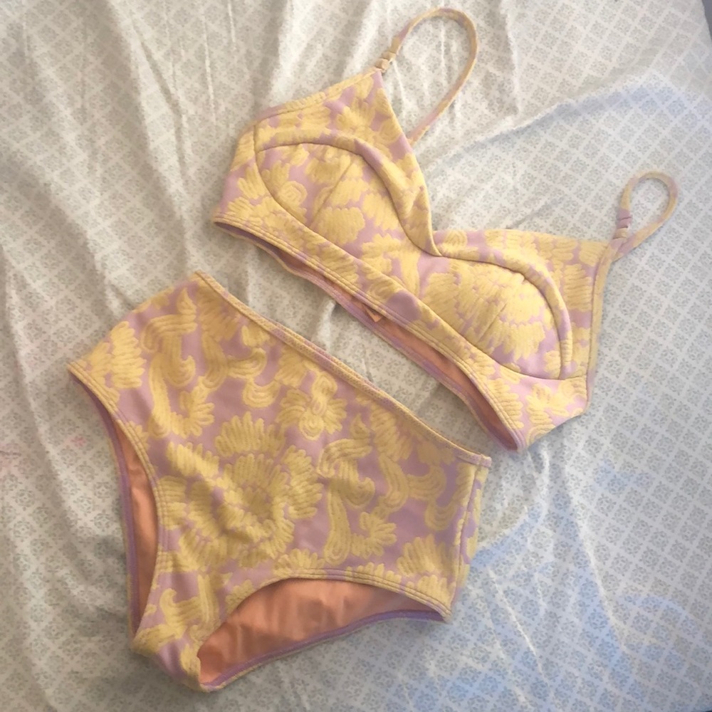 High waisted suit